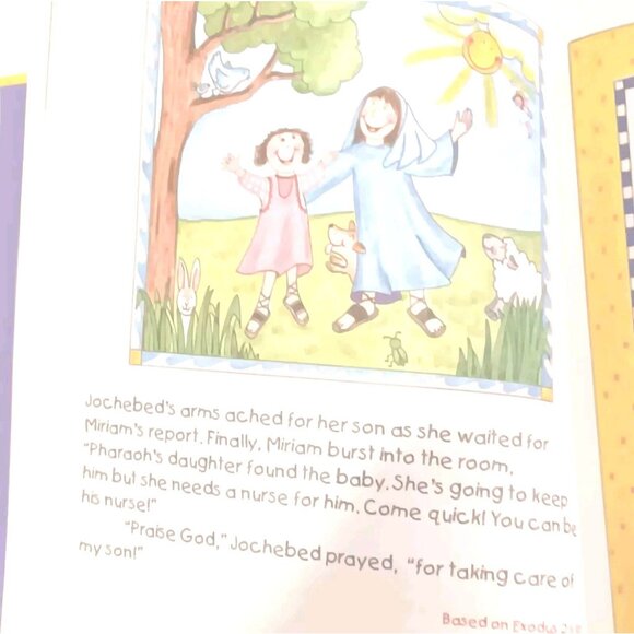 Little Girls Bible Storybook for Mothers and Daughters by Carolyn Larsen, 2006 - Picture 12 of 15